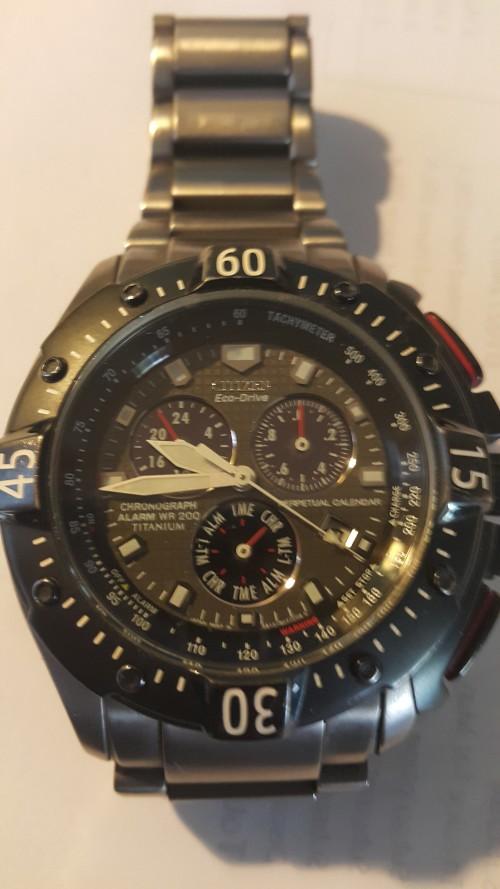 citizen eco drive titanium wr200